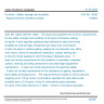 CSN EN 12520 - Furniture - Safety, strength and durability - Requirements for domestic seating
