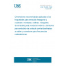 UNE 20489:1996 RECOMMENDED DIMENSIONS FOR HEXAGONAL AND SQUARE CRIMPING-DIE CAVITIES, INDENTORS, GAUGES, OUTER CONDUCTOR CRIMP SLEEVES AND CENTRE CONTACT CRIMP BARRELS FOR R.F. CABLES AND CONNECTORS.