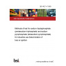 BS 4427-4:1969 Methods of test for sodium tripolyphosphate (pentasodium triphosphate) and sodium pyrophosphate (tetrasodium pyrophosphate) for industrial use Determination of loss on ignition