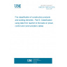 UNE EN 13501-6:2019 Fire classification of construction products and building elements - Part 6: Classification using data from reaction to fire tests on power, control and communication cables