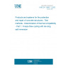 UNE EN 13687-1:2002 Products and systems for the protection and repair of concrete structures - Test methods - Determination of thermal compatibility - Part 1: Freeze-thaw cycling with de-icing salt immersion