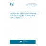 UNE EN ISO 9713:2022 Neurosurgical implants - Self-closing intracranial aneurysm clips (ISO 9713:2022) (Endorsed by Asociación Española de Normalización in March of 2022.)