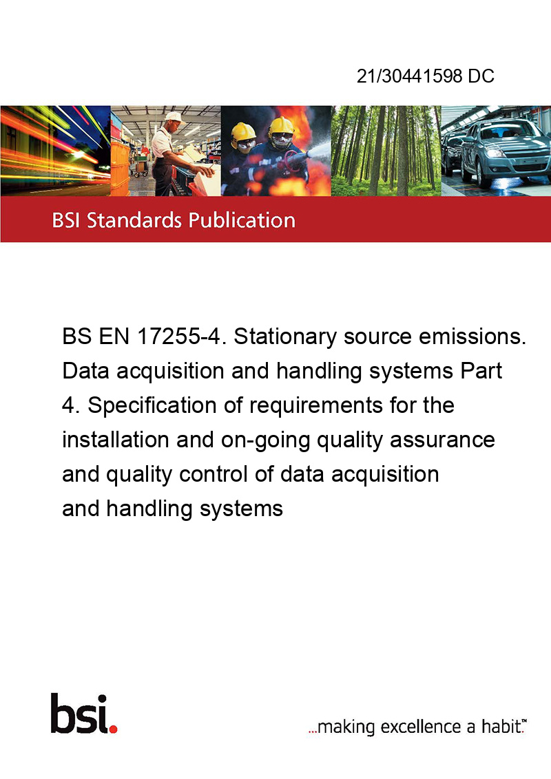 21/30441598 DC BS EN 172554. Stationary source emissions. Data