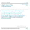 CSN EN ISO 22329 - Security and resilience - Emergency management - Guidelines for the use of social media in emergencies