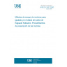 UNE EN 1937:2000 Test method for hydraulic setting floor smoothing and/or levelling compounds - Standard mixing procedures