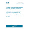 UNE EN 50377-8-4:2007 Connector sets and interconnect components to be used in optical fibre communication systems - Product specifications -- Part 8-4: LSH-APC simplex terminated on IEC 60793-2-50 category B1.1 and B1.3 singlemode fibre, composite ferrule category U (Endorsed by AENOR in December of 2007.)