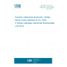 UNE EN 754-4:2009 Aluminium and aluminium alloys - Cold drawn rod/bar and tube - Part 4: Square bars, tolerances on dimensions and form