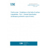 UNE EN 60424-1:2016 Ferrite cores - Guidelines on the limits of surface irregularities - Part 1: General Specification (Endorsed by AENOR in April of 2016.)