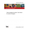 BS EN IEC 63355:2022 Cable management systems. Test method for content of halogens