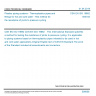 CSN EN ISO 19892 - Plastics piping systems - Thermoplastics pipes and fittings for hot and cold water - Test method for the resistance of joints to pressure cycling