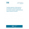 UNE EN 14955:2006 Surfaces for sports areas - Determination of composition and particle shape of unbound mineral surfaces for outdoor sports areas