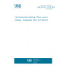 UNE EN ISO 12718:2020 Non-destructive testing - Eddy current testing - Vocabulary (ISO 12718:2019)