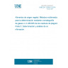 UNE EN 12393-3:2014 Foods of plant origin - Multiresidue methods for the determination of pesticide residues by GC or LC-MS/MS - Part 3: Determination and confirmatory tests