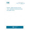 UNE EN ISO 20896-1:2020 Dentistry - Digital impression devices - Part 1: Methods for assessing accuracy (ISO 20896-1:2019)