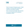 UNE EN 15969-2:2022 Tanks for transport of dangerous goods - Digital interface for the data transfer between tank vehicle and with stationary facilities - Part 2: Commercial and logistic data (Endorsed by Asociación Española de Normalización in December of 2022.)