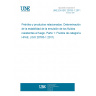 UNE EN ISO 20783-1:2011 Petroleum and related products - Determination of emulsion stability of fire-resistant fluids - Part 1: Fluids in category HFAE (ISO 20783-1:2011)