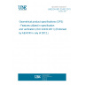 UNE EN ISO 22432:2011 Geometrical product specifications (GPS) - Features utilized in specification and verification (ISO 22432:2011) (Endorsed by AENOR in July of 2012.)