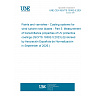 UNE CEN ISO/TS 19392-5:2024 - Paints and varnishes - Coating systems for wind-turbine rotor blades - Part 5: Measurement of transmittance properties of UV protective coatings (ISO/TS 19392-5:2023) (Endorsed by Asociación Española de Normalización in September of 2026.) UNE CEN ISO/TS 19392-5:2024 - Paints and varnishes - Coating systems for wind-turbine rotor blades - Part 5: Measurement of transmittance properties of UV protective coatings (ISO/TS 19392-5:2023) (Endorsed by Asociación Española de Normalización in September of 2026.)
