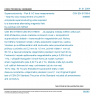 CSN EN 61788-8 - Superconductivity - Part 8: AC loss measurements - Total AC loss measurement of Cu/Nb-Ti composite superconducting wires exposed to a transverse alternating magnetic field by a pickup coil method