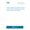 UNE EN 13191-1:2000 NON-FATTY FOODS - DETERMINATION OF BROMIDE RESIDUES - PART 1: DETERMINATION OF TOTAL BROMIDE AS INORGANIC BROMIDE