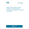 UNE EN 846-8:2001 Methods of test for ancillary components for masonry - Part 8: Determination of load capacity and load-deflection characteristics of joist hangers.