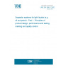 UNE EN 858-1:2002 Separator systems for light liquids (e.g. oil and petrol) - Part 1: Principles of product design, performance and testing, marking and quality control