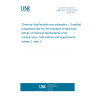 UNE EN 17126:2019 Chemical disinfectants and antiseptics - Quantitative suspension test for the evaluation of sporicidal activity of chemical disinfectants in the medical area - Test method and requirements (phase 2, step 1)