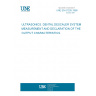 UNE EN 61205:1996 Ultrasonics - Dental descaler systems - Measurement and declaration of the output characteristics