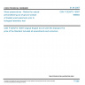 CSN P CEN/TS 15397 - Wood preservatives - Method for natural preconditioning out of ground contact of treated wood specimens prior to biological laboratory test