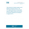 UNE EN 60728-101:2017/AC:2017-07 Cable networks for television signals, sound signals and interactive services - Part 101: System performance of forward paths loaded with digital channels only (Endorsed by Asociación Española de Normalización in August of 2017.)