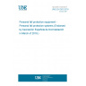 UNE EN 363:2018 Personal fall protection equipment - Personal fall protection systems (Endorsed by Asociación Española de Normalización in March of 2019.)