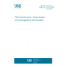 UNE EN 17714:2025 Plant biostimulants - Determination of microorganisms' concentration