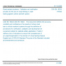 CSN EN 16303 - Road restraint systems - Validation and verification process for the use of virtual testing in crash testing against vehicle restraint system