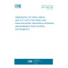 UNE 20804:1987 DIMENSIONS OF PANEL AREAS AND CUT-OUTS FOR PANEL AND RACK-MOUNTED INDUSTRIAL-PROCESS MEASUREMENT AND CONTROL INSTRUMENTS