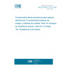 UNE EN 60512-19-3:1999 ELECTROMECHANICAL COMPONENTS FOR ELECTRONIC EQUIPMENT. BASIC TESTING PROCEDURES AND MEASURING METHODS. PART 19: CHEMICAL RESISTANCE TESTS. SECTION 3: TEST 19C. FLUID RESISTANCE