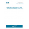 UNE EN ISO 22630:2016 Oilseed meals - Determination of oil content - Rapid extraction method (ISO 22630:2015)