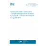 UNE EN IEC 62646:2019 Nuclear power plants - Control rooms - Computer-based procedures (Endorsed by Asociación Española de Normalización in August of 2019.)