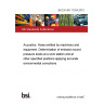BS EN ISO 11204:2010 Acoustics. Noise emitted by machinery and equipment. Determination of emission sound pressure levels at a work station and at other specified positions applying accurate environmental corrections