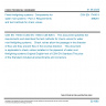 CSN EN 17450-3 - Fixed firefighting systems - Components for water mist systems - Part 3: Requirements and test methods for check valves