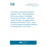 UNE EN IEC 63171-1:2020 Connectors for electrical and electronic equipment - Part 1: Detail specification for two-way, shielded or unshielded, free and fixed connectors - Mechanical mating information, pin assignment and additional requirements for Type 1 copper LC style (Endorsed by Asociación Española de Normalización in July of 2020.)