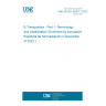UNE EN IEC 63281-1:2023 E-Transporters - Part 1: Terminology and classification (Endorsed by Asociación Española de Normalización in December of 2023.)