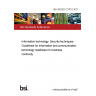 BS ISO/IEC 27031:2011 Information technology. Security techniques. Guidelines for information and communication technology readiness for business continuity