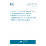 UNE EN 2155-13:1994 AEROSPACE SERIES. TEST METHODS FOR TRANSPARENT MATERIALS FOR AIRCRAFT GLAZING. PART 13: DETERMINATION OF TEMPERATURE AT DEFLECTION UNDER LOAD.