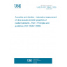 UNE EN ISO 10846-1:2009 Acoustics and vibration - Laboratory measurement of vibro-acoustic transfer properties of resilient elements - Part 1: Principles and guidelines (ISO 10846-1:2008)