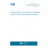 UNE EN 384:2016+A2:2023 Structural timber - Determination of characteristic values of mechanical properties and density