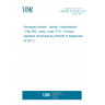 UNE EN 2240-092:2011 Aerospace series - Lamps, incandescent - Part 092: Lamp, code 7715 - Product standard (Endorsed by AENOR in September of 2011.)