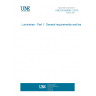 UNE EN 60598-1:2015 Luminaires - Part 1: General requirements and tests