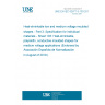 UNE EN IEC 62677-3-103:2019 Heat-shrinkable low and medium voltage moulded shapes - Part 3: Specification for individual materials - Sheet 103: Heat-shrinkable, polyolefin, conductive moulded shapes for medium voltage applications (Endorsed by Asociación Española de Normalización in August of 2019.)