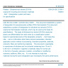 CSN EN ISO 21309-1 - Plastics - Ethylene/vinyl alcohol (EVOH) copolymer moulding and extrusion materials - Part 1: Designation system and basis for specifications