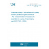 UNE EN ISO 17491-4:2009 Protective clothing - Test methods for clothing providing protection against chemicals - Part 4: Determination of resistance to penetration by a spray of liquid (spray test) (ISO 17491-4:2008)